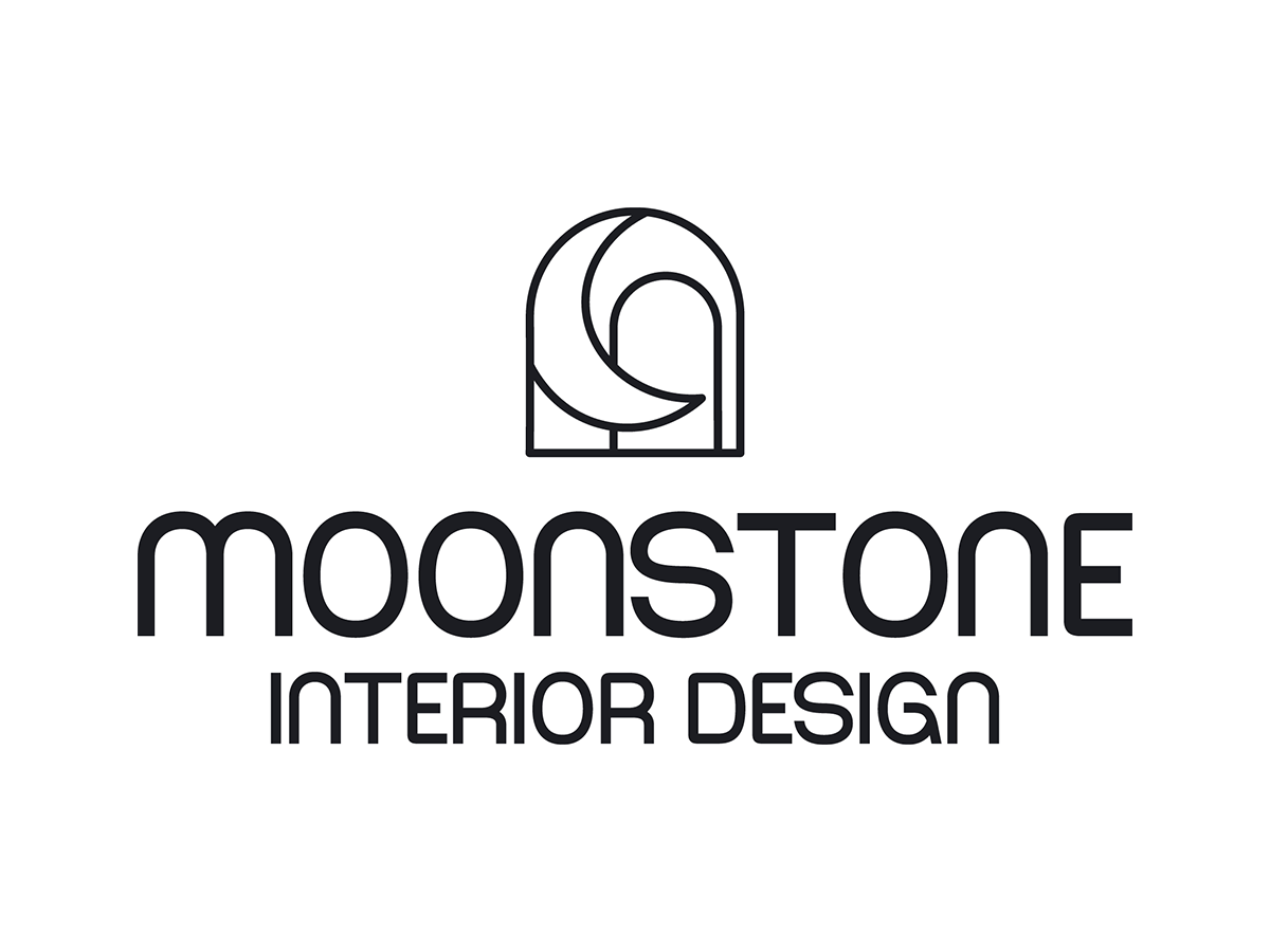 Moonstone Interior Design – logotyp projektanta wnętrz
