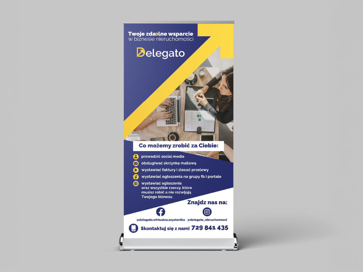 Delegato – roll-up wirtualnej asystentki