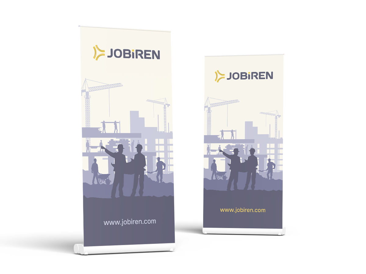 Jobiren – roll-up na targi pracy