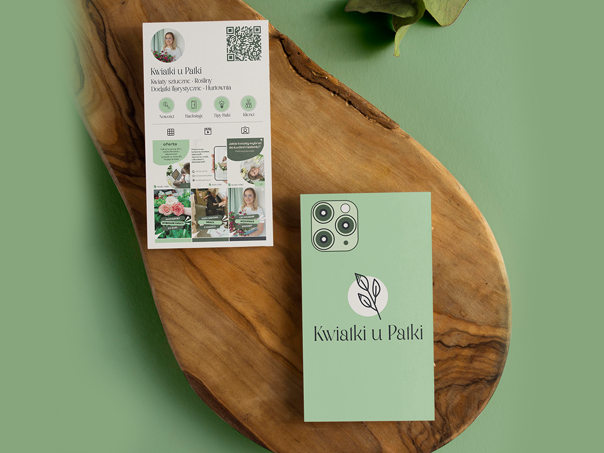 Kwiatki u Patki – Instagram card