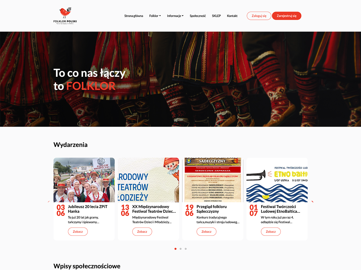 Folklor Polski – portal społecznościowy folklorystów
