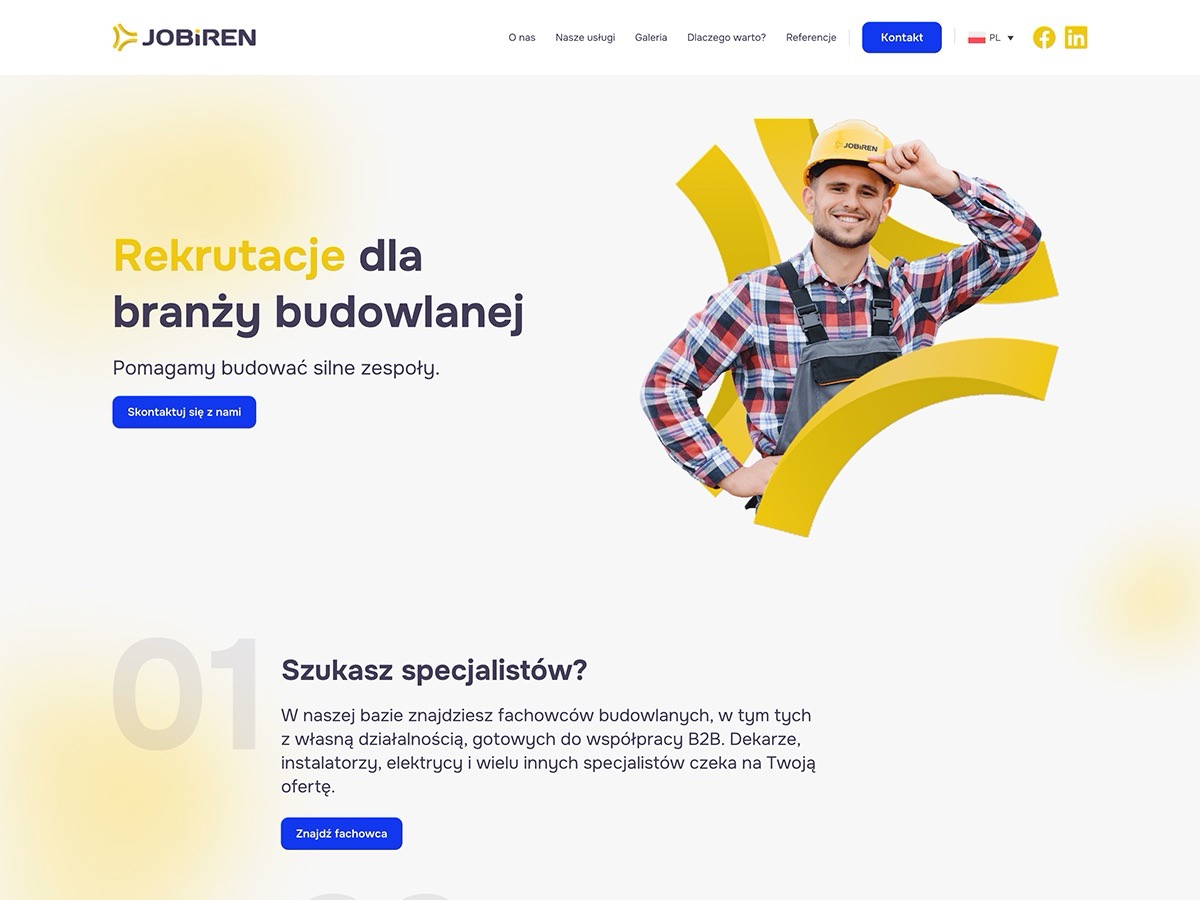 Jobiren – rekrutacja dla budownictwa